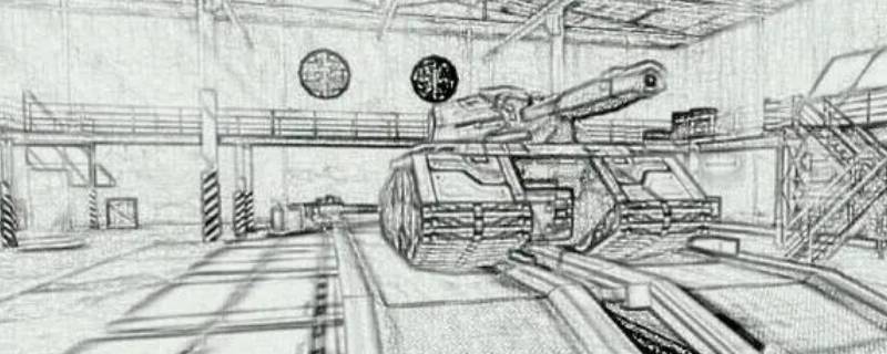坦克版是黑色怎么画